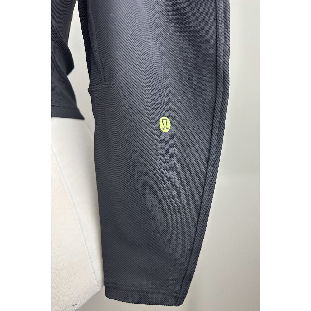 Lululemon Ribbed Luxtreme Wide Sleeve Pullover Black Crop Women's No Size Tag - Picture 12 of 15